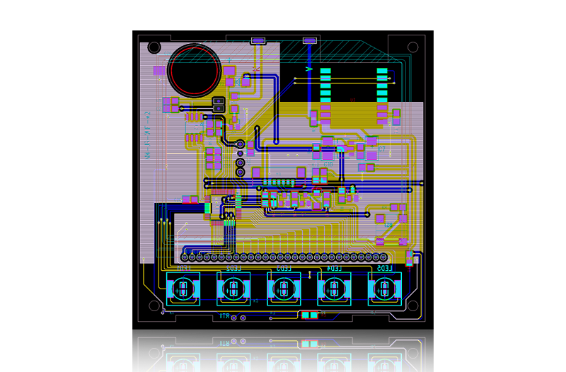 Programmable Thermostats PCB