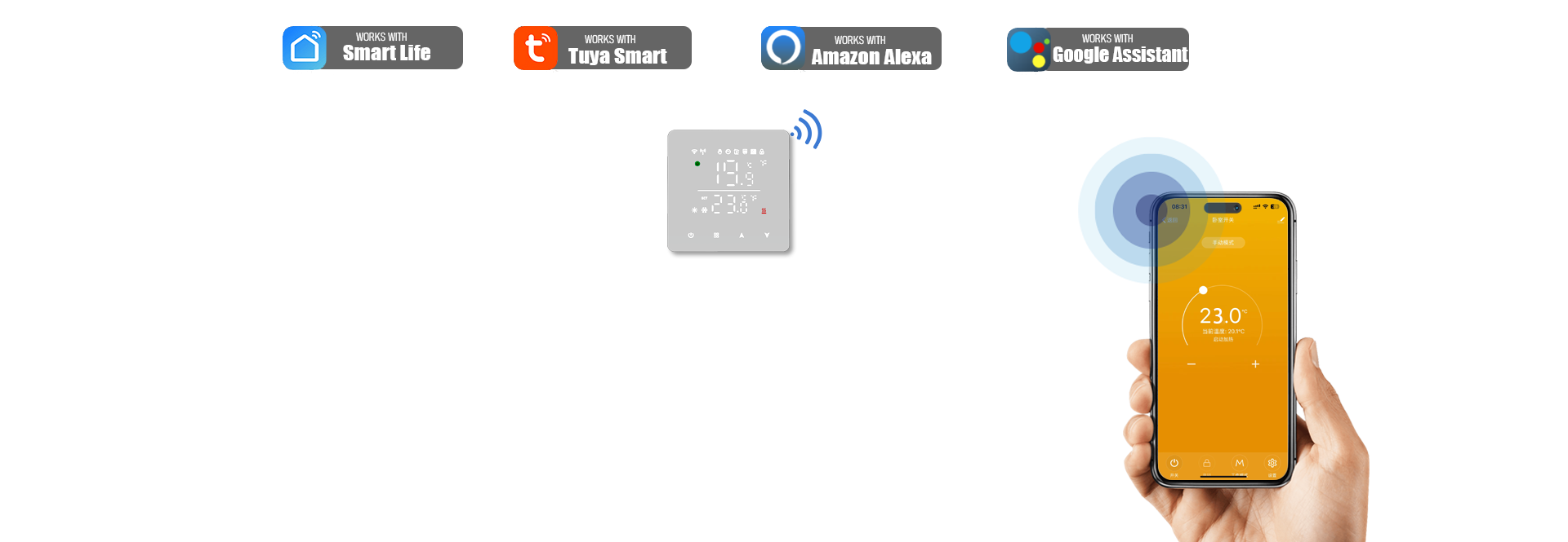 Smart Water Heater Thermostat