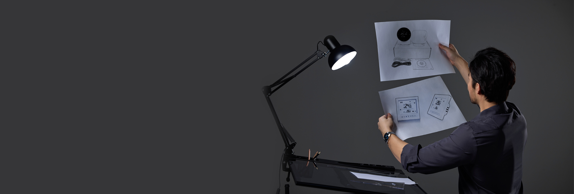 Kundenspezifische OEM/ODM-Touchscreen-Smart-Thermostate
