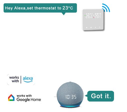Smart wifi Water Heater Thermostat