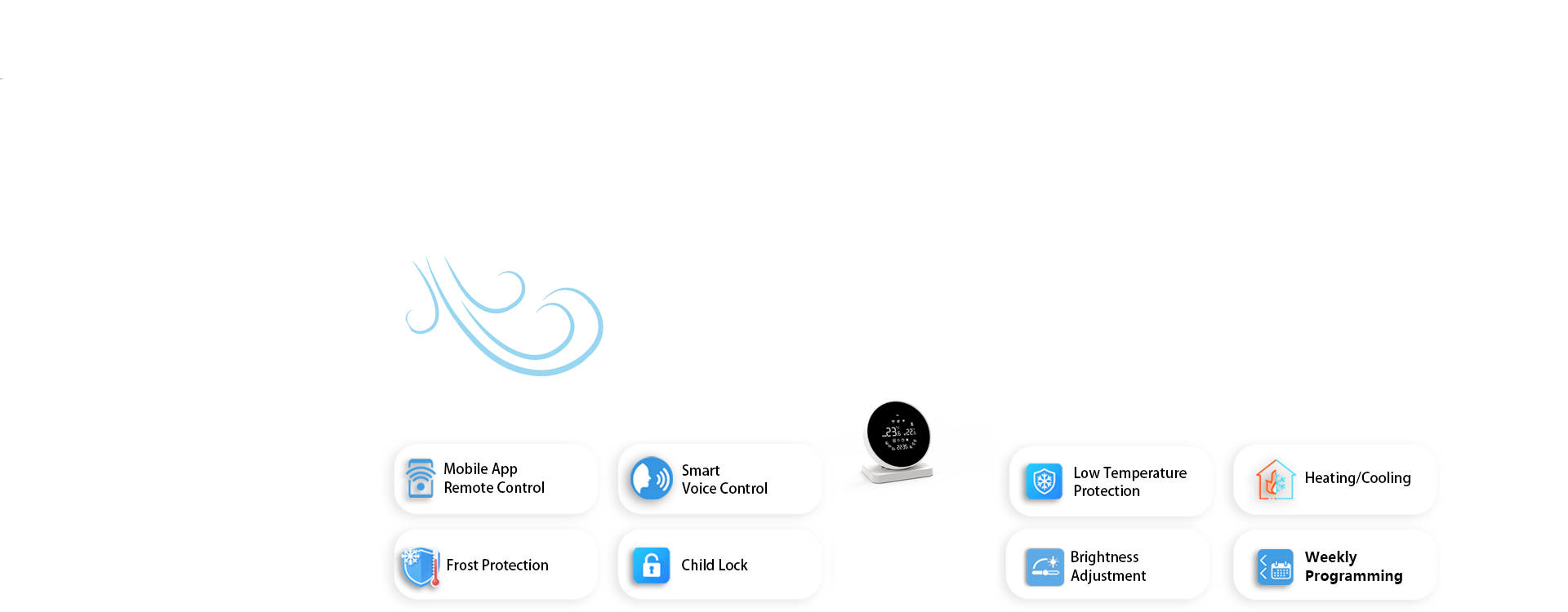 smart WiFi thermostat
