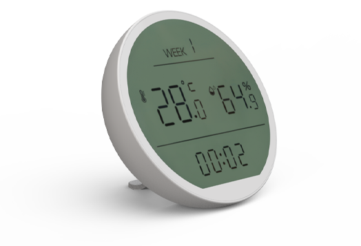Tuya WiFi-Wetterstation, Innen- und Außenthermometer sowie Hygrometer