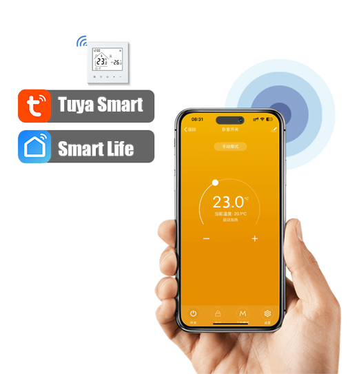Hydronic Floor Heating Thermostat