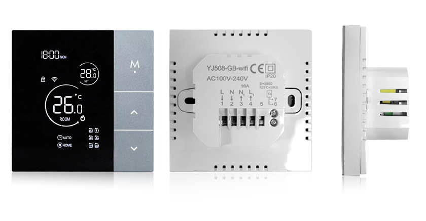 Custom Touch Screen Smart Thermostat